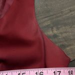 Jones New York  Backless Burgundy Formal Party Bridesmaid Sleeveless Dress petite Photo 15