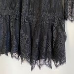 GRLFRND NWT  Reese Lace Mini Dress LongSleeve Black Photo 5