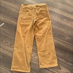 Veronica Beard  Corduroy Jeans tan high rise crosbie crop wide leg size 28 Photo 4