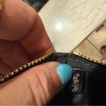 Coach Black Crossgrain Leather Wristlet Photo 8