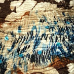 Alberto Makali Vintage Y2K Crinkle Scoop Neck Blouse Size S Photo 11