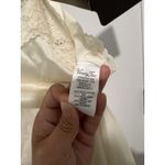 Vanity Fair Vintage 80s Nylon Full Slip Gown Lace Bodice Cream Sz 38 NWT Photo 4