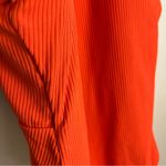 ANDIE  Swim NWT The Asbury Rib One Piece Swimsuit in Sire (Orange) Size L Photo 12