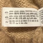 ZARA Women’s Beige Knit Cropped Cardigan Sweater Size S | Button Front, Ribbed Photo 6