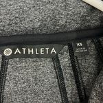 Athleta XS Black, Gray Jump Step Convertible Hooded Jacket Photo 5