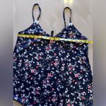 Laura Ashley  Women Camisole Top Multicolor Floral Spaghetti Strap V-Neck Size L Photo 9