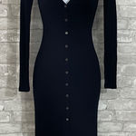 Wilfred Black Cove Knit Dress Size XXS Photo 0