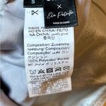 SheIn  Ele Petrella Faux Leather Silver Pleated Slit Buckle Micro Mini Skirt S Photo 6