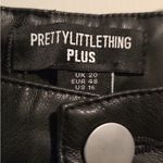 Pretty Little Thing  Black Leather Look Trousers Photo 5