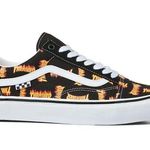 Vans X Thrasher Skate Old Skool Shoe(Black/Multi) Photo 0
