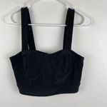 Forever 21 Crop Tank Top Womens M Black Sleeveless Club Minimalist Y2K Grunge Photo 5