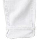 AG Adriano Goldschmied NEW AG ExBoyfriend Slouchy Slim High Rise Distressed White Denim Jeans Size 24 Photo 11