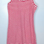 J.Crew ‎ Red Striped Racerback Tank Dress Size XXS Photo 0