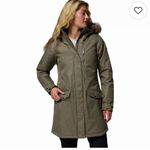 Columbia Women's Suttle Mountain Faux Fur Long Insulated Jacket NWT Photo 1