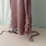 Listicle  Mute Lavender Knit Mesh V Tank Top Size L NWT Photo 2