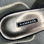 Rampage  Black suede and embellished heels 8M. Photo 5