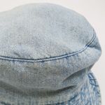 Faded Glory Vintage 90s  Light Wash Denim Bucket Hat Photo 4