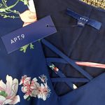 Kohls Apt. 9 Womens Blouse Medium NWT blue Floral Photo 3