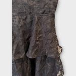 Lulus Glamorous Sweetie Black Burnout Tie Photo 5