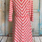 Allison Brittney Striped Fit & Flare Dress Sz Large Photo 1