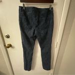 INC International Concepts Botanical Print Floral Embroidered Jeans 10 Boho Chic Blue Photo 5