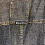 Columbia  womens long sleeve trucker denim jacket blue M Photo 4