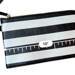 Betsey Johnson NWT Island Palm Tree Striped Tote Handbag Retails $118 Photo 3