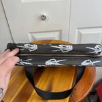 Peace sign skeleton make up toiletry travel bag Black Photo 5