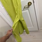 FP Beach Free People Beach FP Sleeveless Lime Green Maxi Tank Dress Photo 5