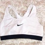 Nike White Dri-Fit Sports Bra Photo 0