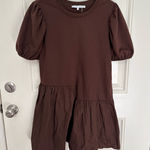 English Factory  Knit Woven Mixed Dress Size Medium Photo 0