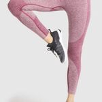 Gymshark Flex Leggings Claret Marl/Pink Photo 1