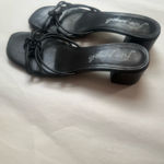 Free People  Petra Strappy Knotted Leather Heel Mules US 9 Photo 1