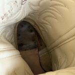 Acme Western Cowboy Boots Womens Size 8.5 M Gray Mid Calf High Heel Pull On USA Photo 9