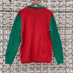 Ugly Christmas Sweater  fireplace mantle tunic seen in a Hallmark movie MEDIUM Photo 7