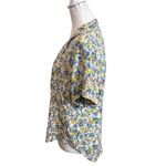 Faithfull the Brand Ostuni Vionett Floral Print Shirt Button Front Top Womens M Photo 5