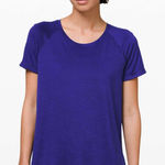Lululemon Open Up Tie Back Tee size 10 Photo 0