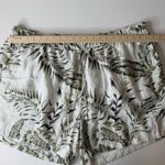 C&C California Womens 100% Linen Leaf Print Pull On Shorts Sz 3X Lightweight Photo 9