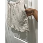 J Jill 100% Linen Boxer Shorts Sz 8 Photo 3