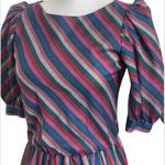 Vintage YOU BABIES II Striped Multicolor Dress 3 Pink Size undefined Photo 0