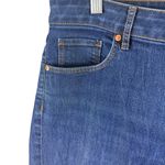 Loft  Medium Wash Curvy Skinny Ankle Fit Mid Rise Jeans Size 30/10 Photo 2