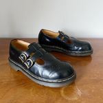 Dr. Martens  • vintage double strap mary janes 8065 leather chunky black England Photo 12
