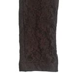 Lily White Leggings Womens XS Pants Black Lace Zip Back Tapered Ankle Cropped Photo 4