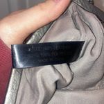 Talbots Small Silver Leather  Clamshell Purse Bag Photo 5