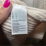 American Eagle Outfitters Cream Sweater With Lace Up Detail Down Sleeves Size Lg Photo 3