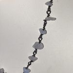 Vintage Southwestern Bull Pewter Necklace White Photo 5