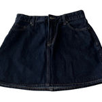 Old Navy High Denim Dark Wash Denim Mini Skirt Photo 0