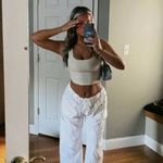 SKIMS  Cotton Rib Tank in Bone Size X-Small Photo 2