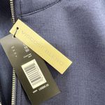 Elie Tahari Womens 1/4 Zip Pullover Womens Large Navy Viscose Blend Sweatshirt Photo 5