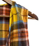 Cato  Women 1416W Plaid Open Front Duster Vest Cardigan Lightweight Photo 3